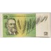 AUSTRALIA 1966 . TWO 2 DOLLARS BANKNOTE . COOMBS/WILSON . FIRST PREFIX FAA